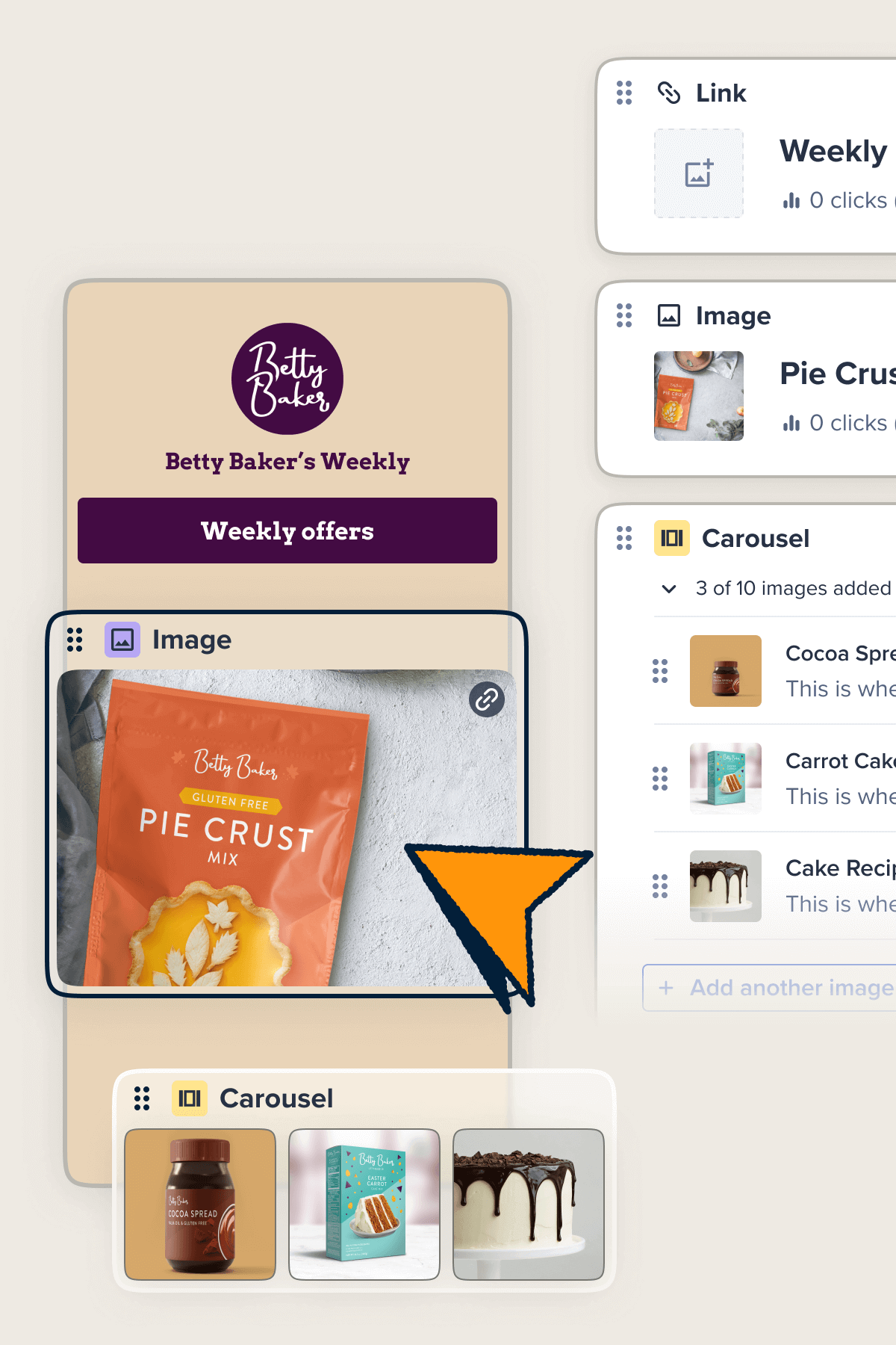 Example customization options for your pages